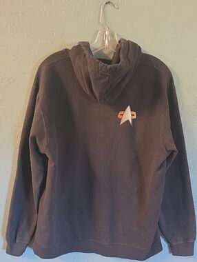 Star Trek 2017 Black Hoodie with Starfleet Delta Logo